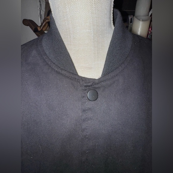 Bolongaro Trevor Black Bomber Jacket. Size M. GUC - Picture 3 of 7